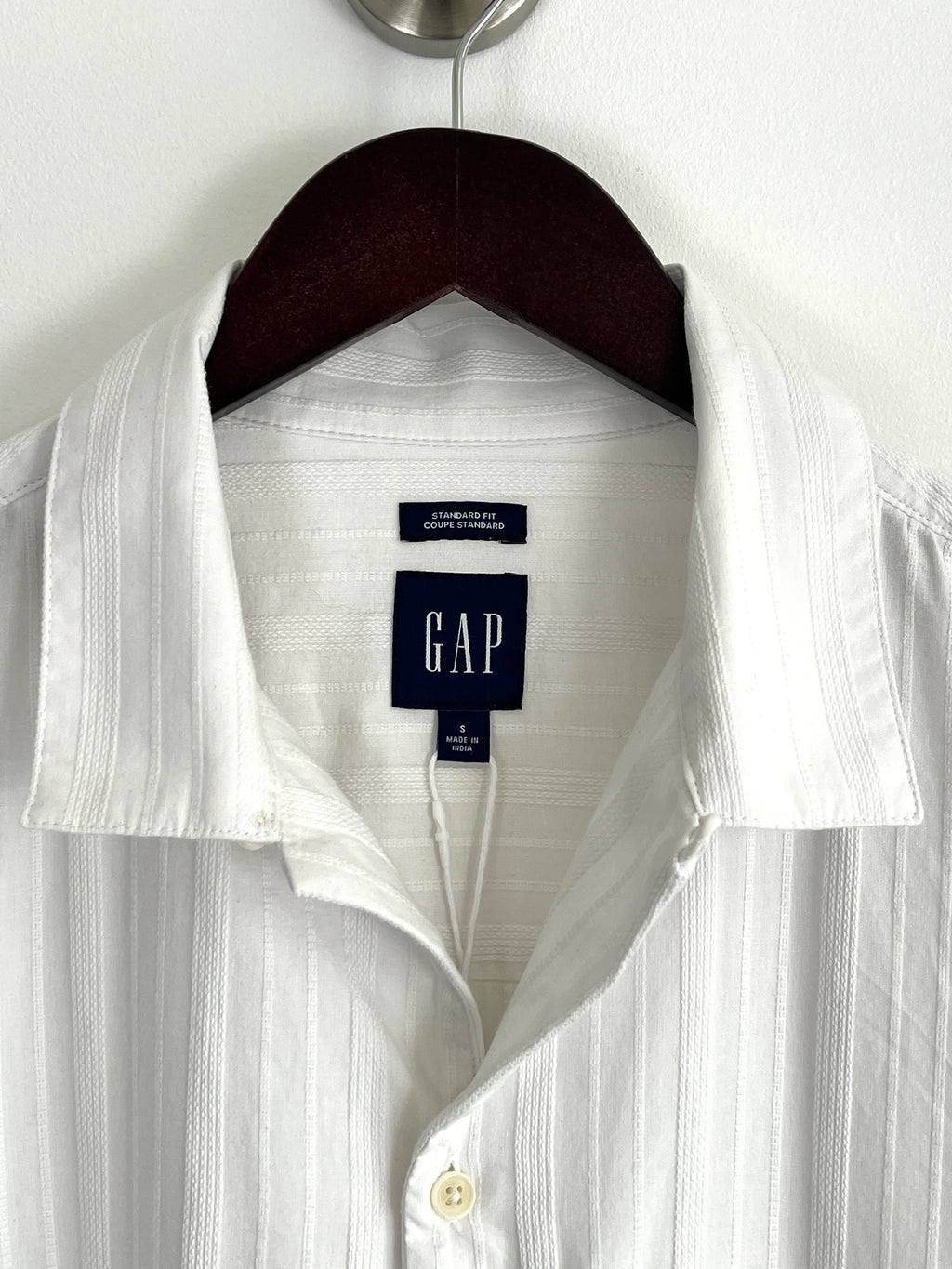 GAP White Short Sleeve Summer Shirt