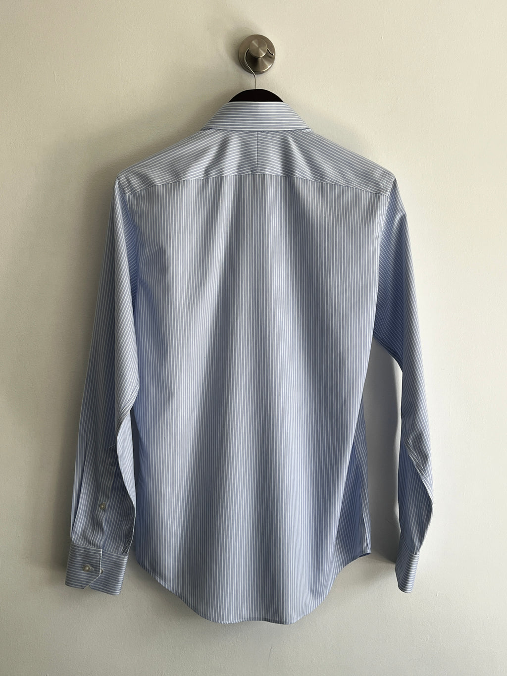 TM Lewin Blue Striped Shirt