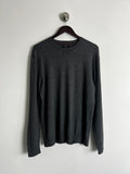 Next Charcoal Crew Neck Jumper