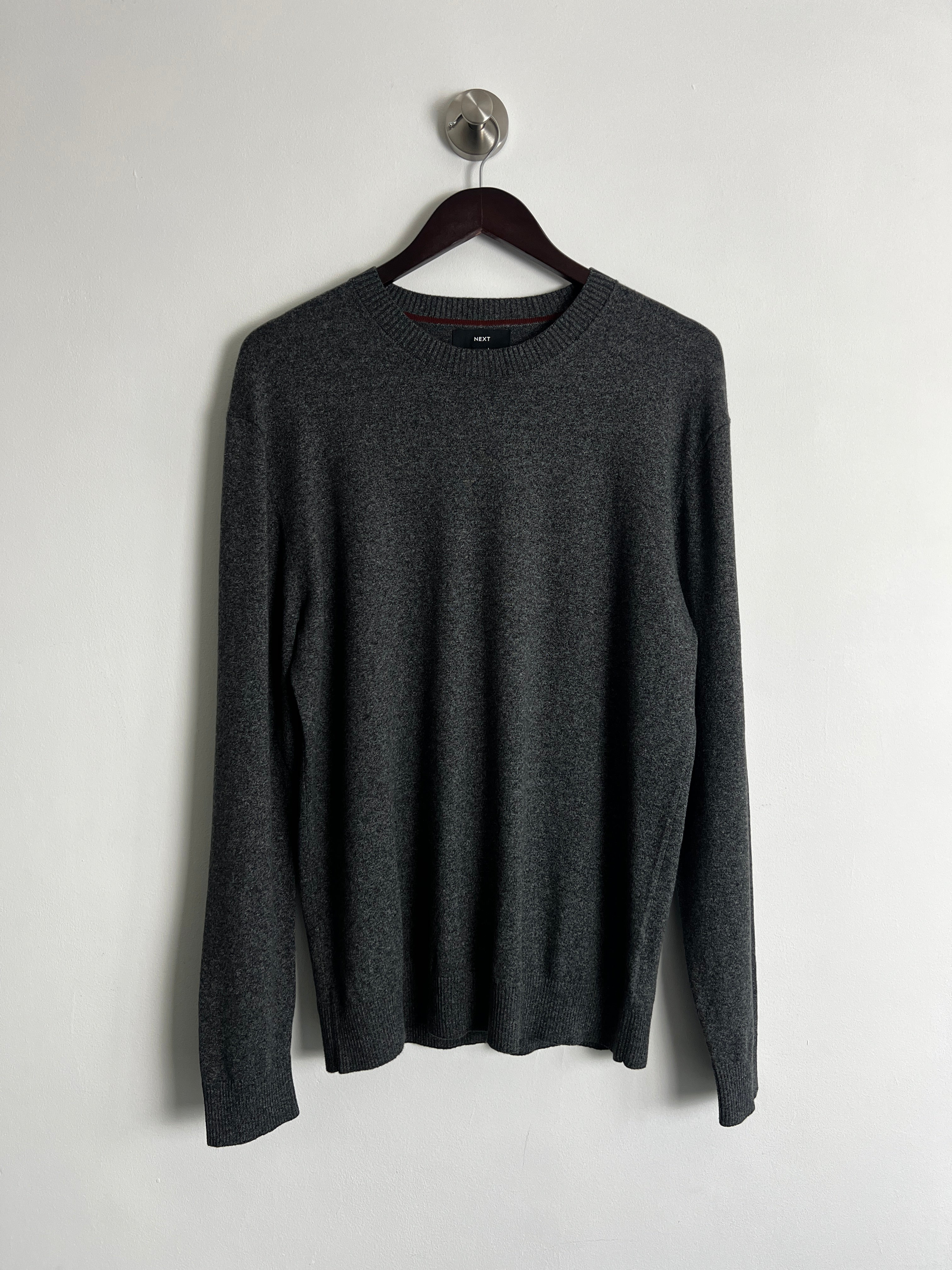 Next Charcoal Crew Neck Jumper