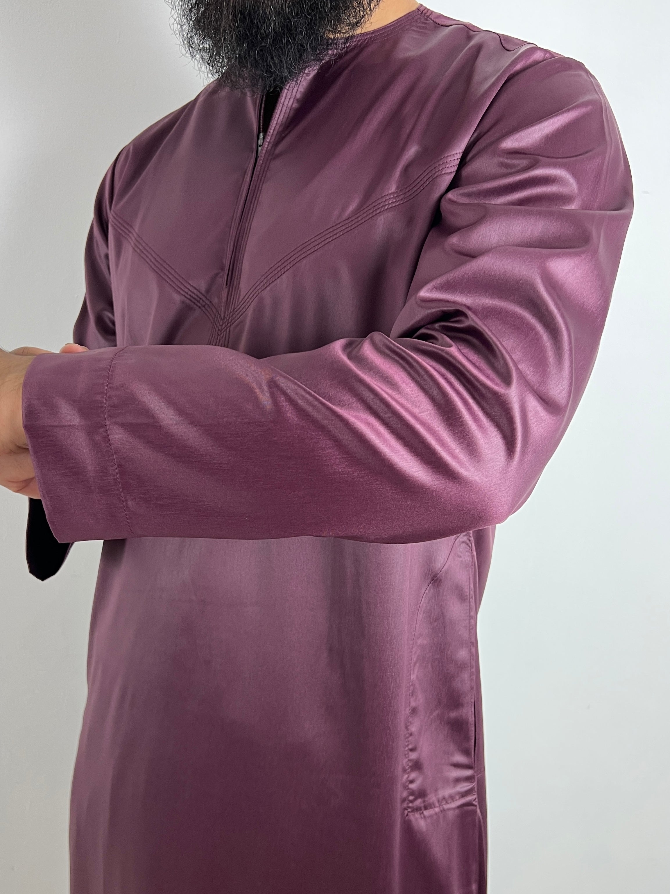 Maroon Emirati Thobe