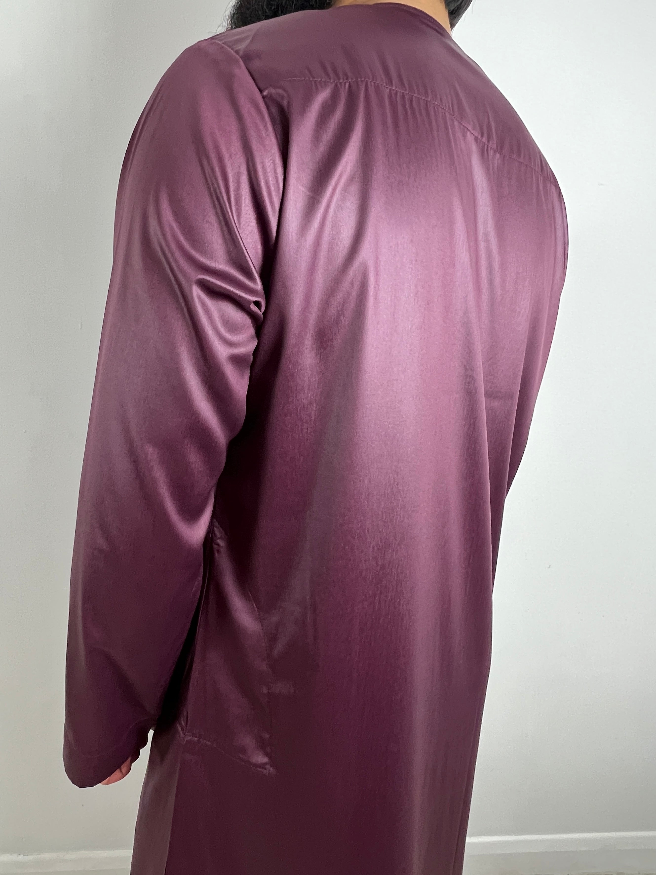 Maroon Emirati Thobe