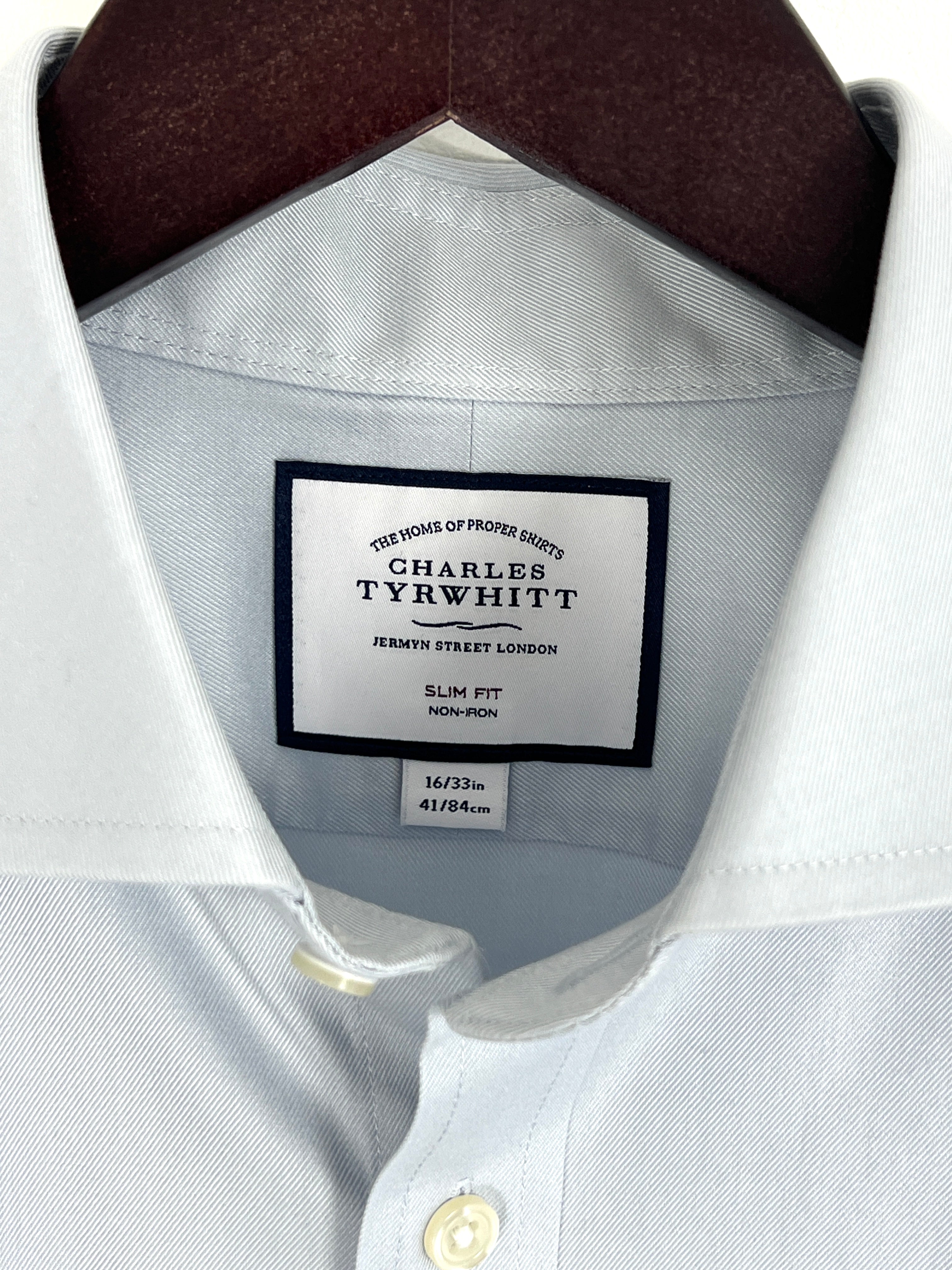 Charles Tyrwhitt Blue Formal Shirt