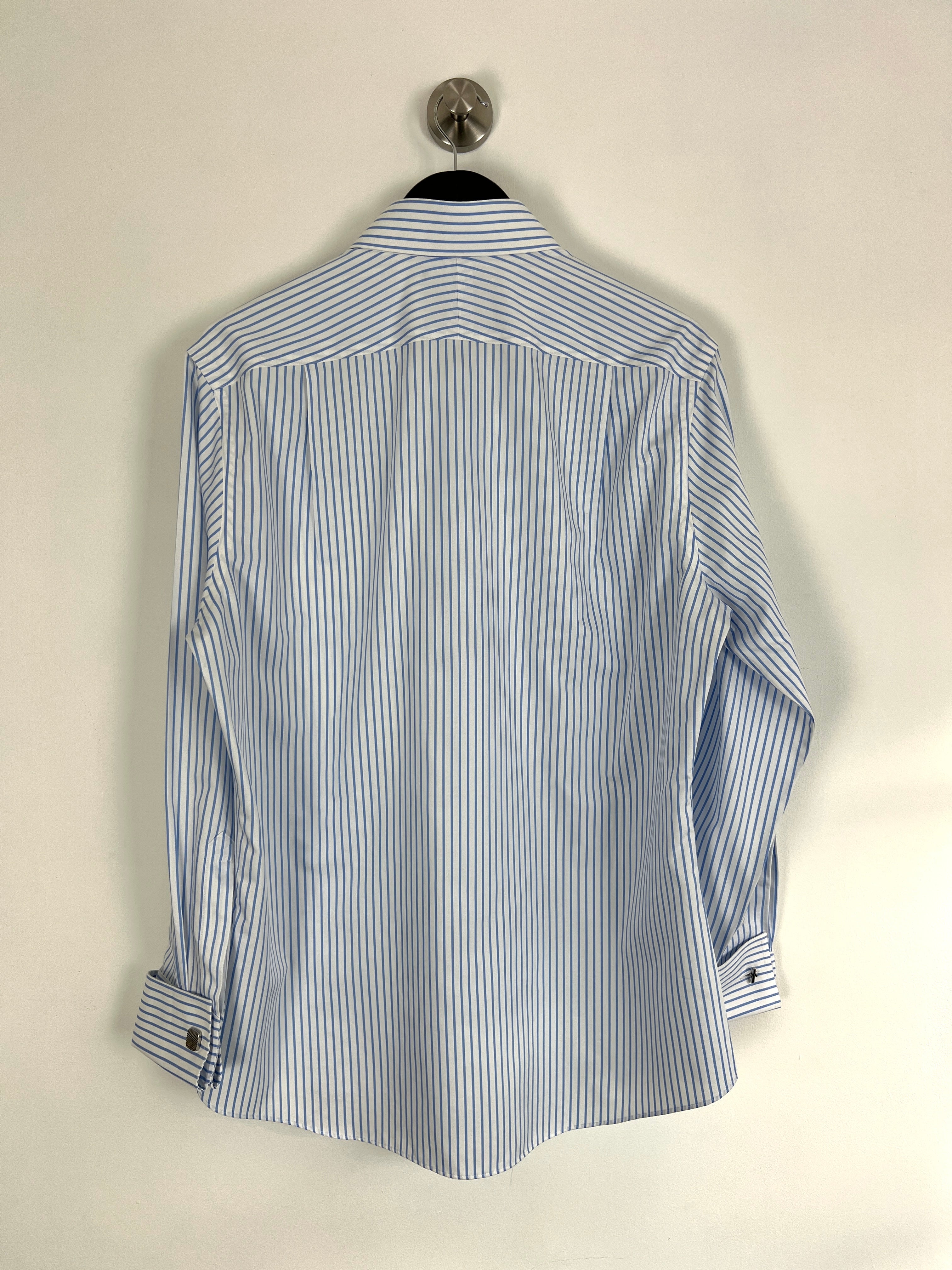 Charles Tyrwhitt White Striped Shirt
