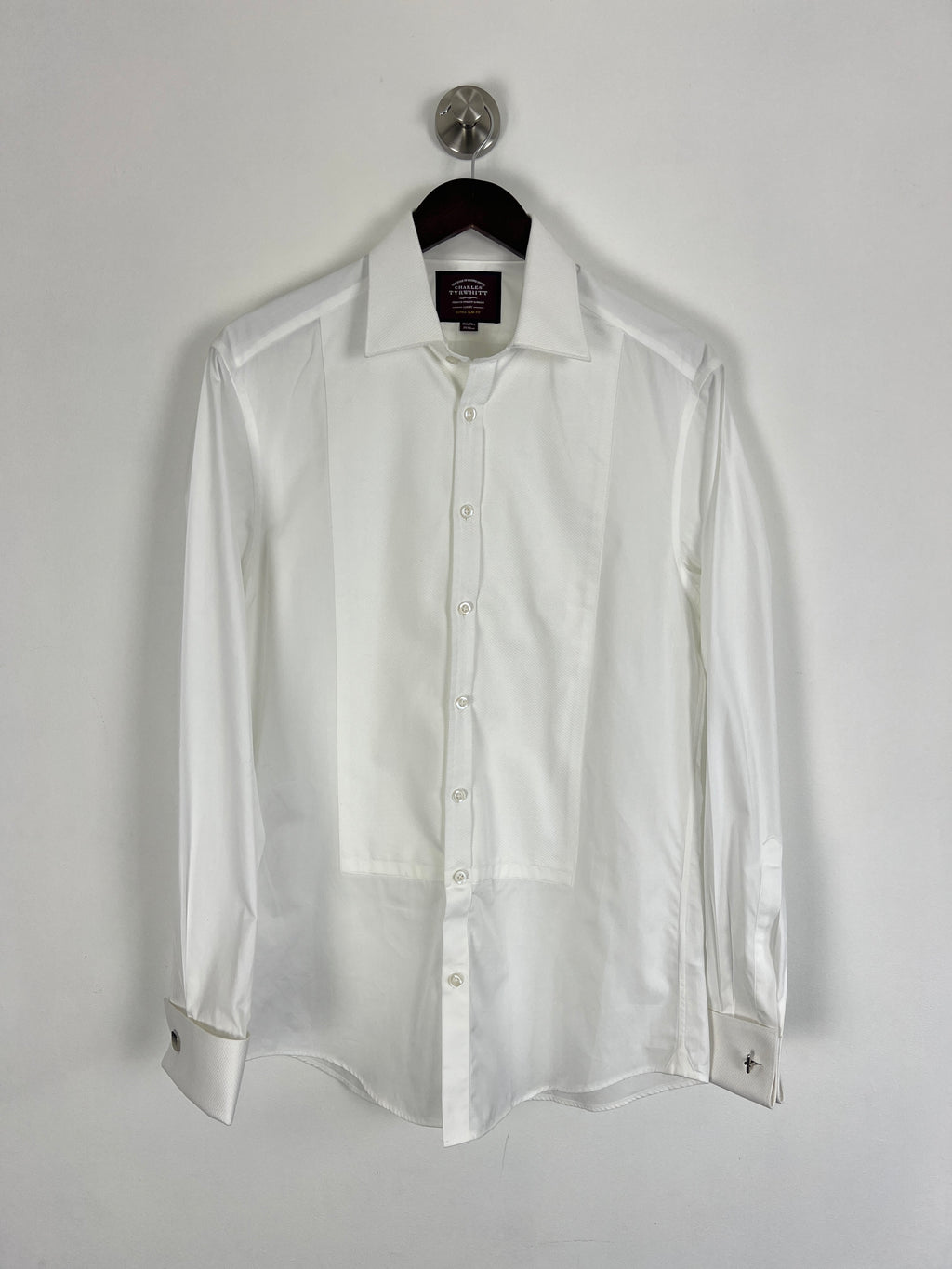 Charles Tyrwhitt White Luxury Dress Shirt